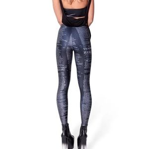 Blackmilk Hamlet Black Leggings
